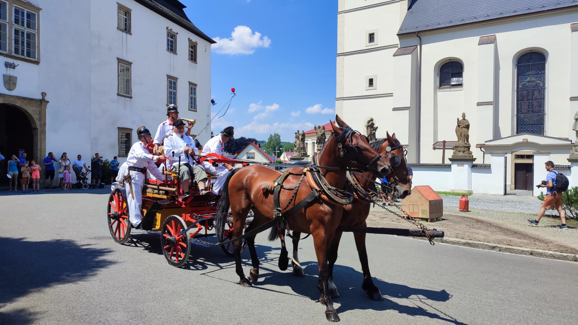 Oslava výročí založení SDH Hustopeče nad Bečvou