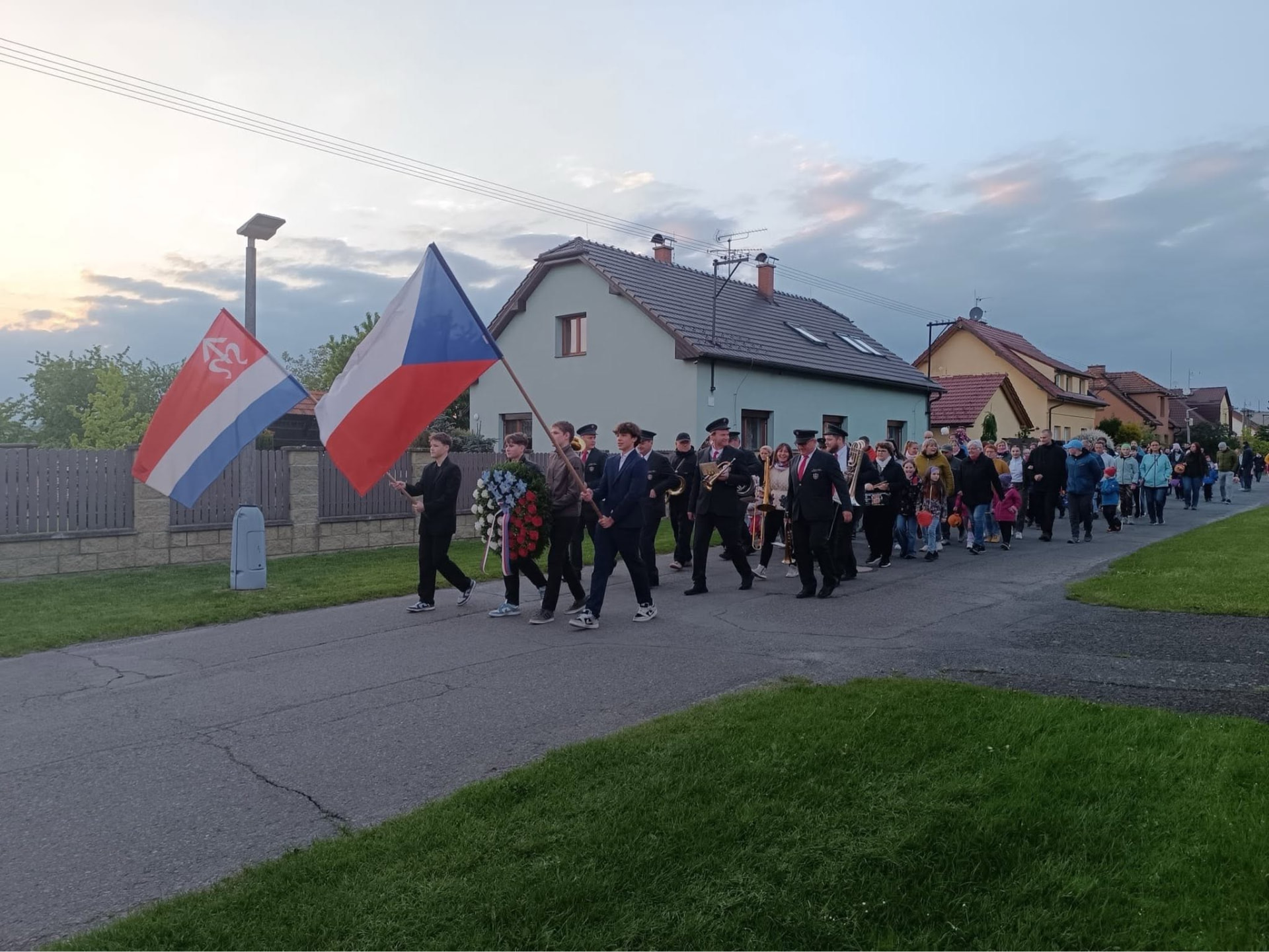 Květnové oslavy osvobození v Hustopečích nad Bečvou
