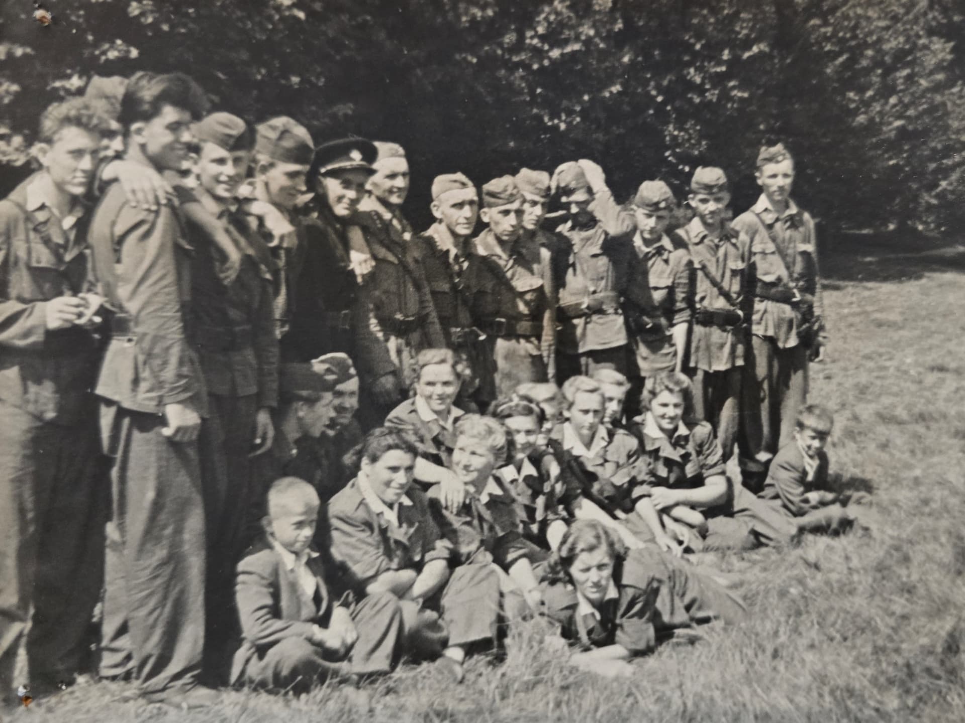 Historická fotografie z roku 1954